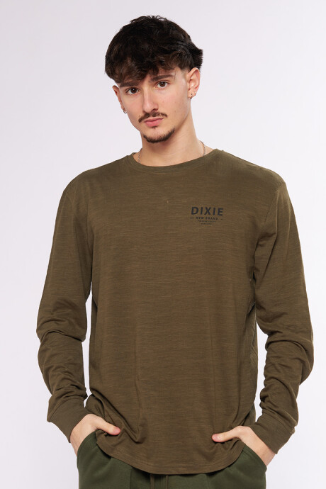 T-SHIRT ML BRANE DIXIE Militar