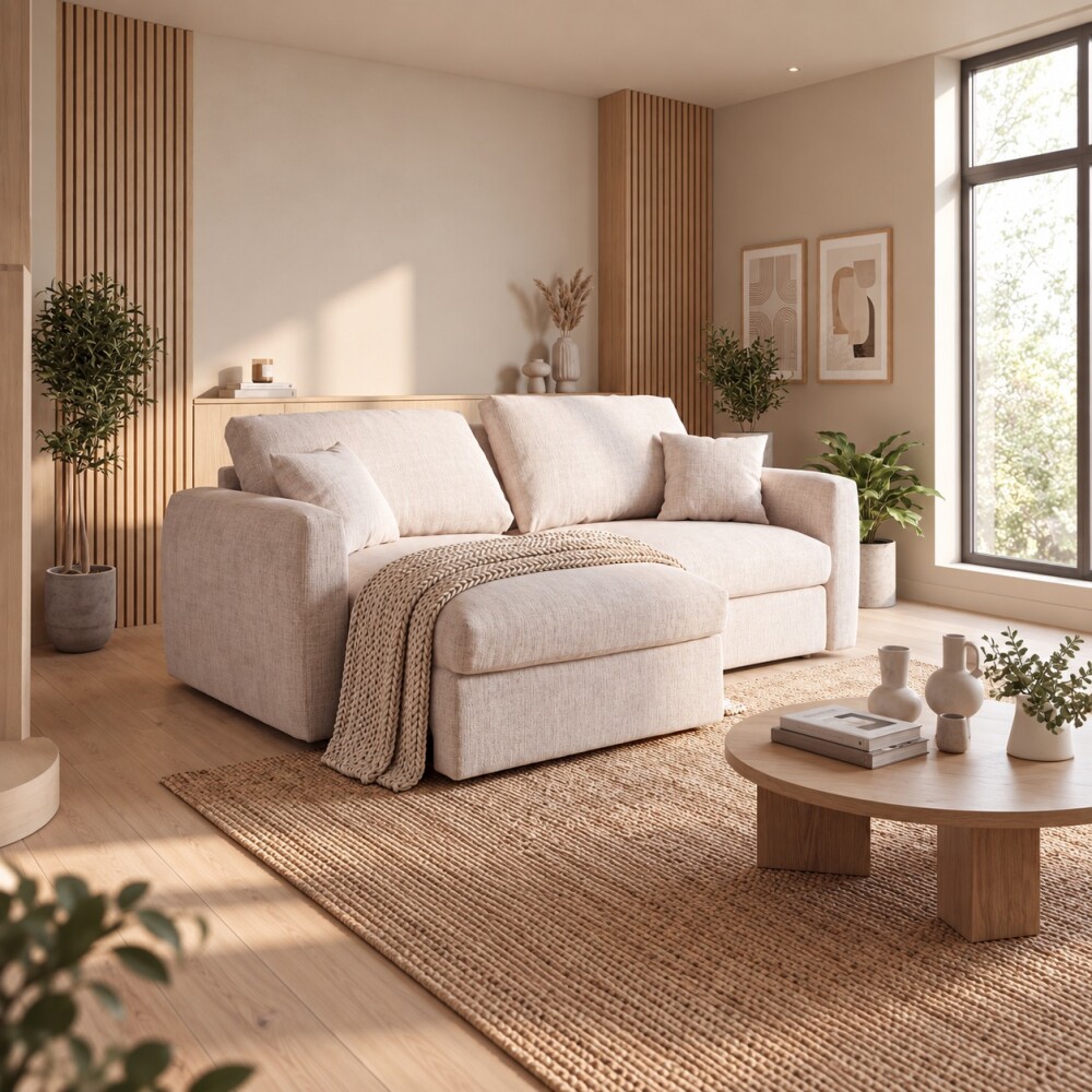 SILLÓN SOFÁ LIVING 2 CUERPOS RETRACTIL AJUSTABLE EXTENSIBLE BEIGE SILLÓN SOFÁ LIVING 2 CUERPOS RETRACTIL AJUSTABLE EXTENSIBLE BEIGE