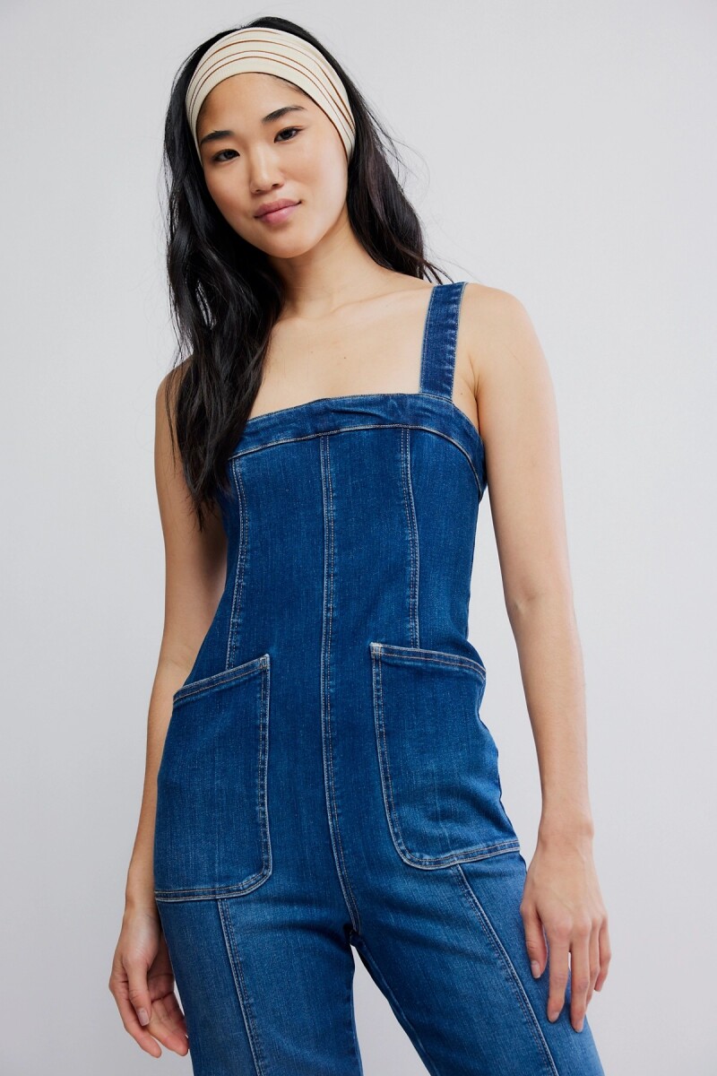MAMELUCO BOOTCUT SUNS OUT Azul