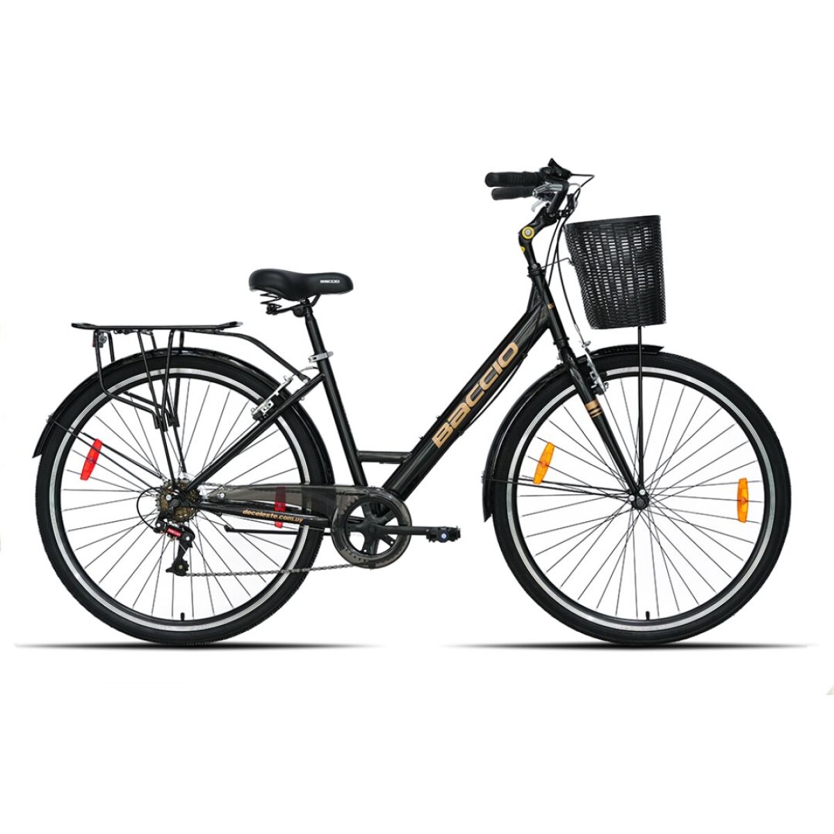Bicicleta Baccio Liberty 700 Negra 