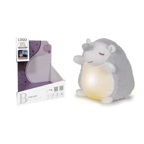 Peluche Veladora Erizo con Luces y Música 001