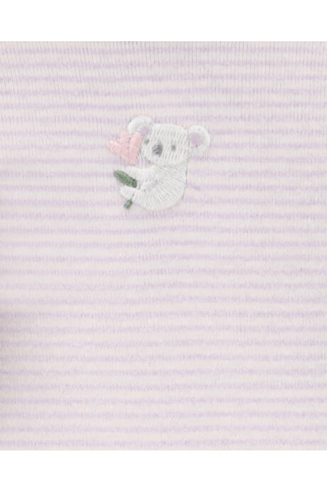 Set tres piezas de algodón, pantalón y dos bodies, diseño koala Set tres piezas de algodón, pantalón y dos bodies, diseño koala