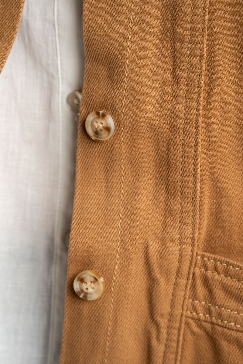 Sobrecamisa Garment Dyed Camel