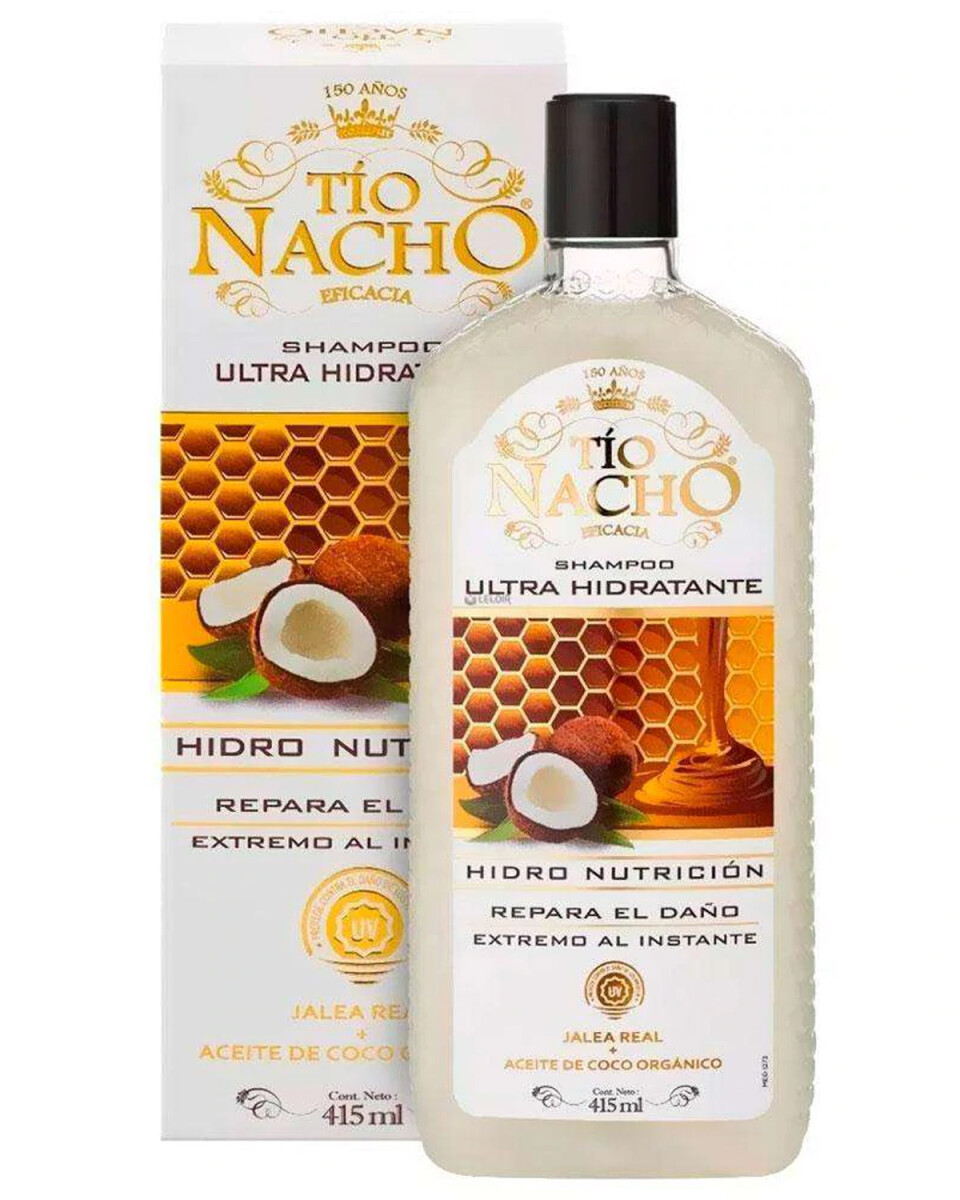 Shampoo Ultrahidratante Tío Nacho 415ml 