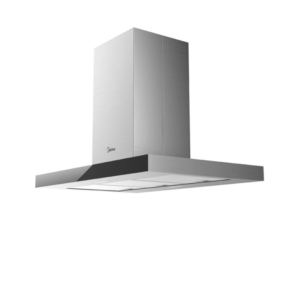 Campana de isla extractora purificadora 90cm Inox - Modelo MH90M83ET24MB - Midea Campana de isla extractora purificadora 90cm Inox - Modelo MH90M83ET24MB - Midea