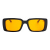 Lentes de Sol Policarbonato Cuadrado Trend Vermelha Amarillo/negro