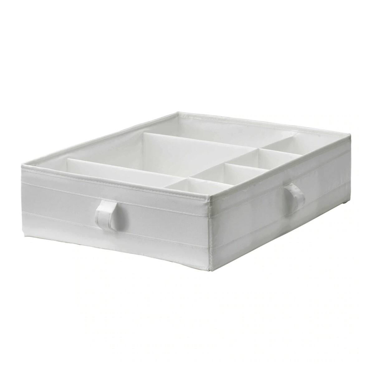 Caja Organizadora Divisiones 44x34x11cm Plegable Impermeable - Blanco 