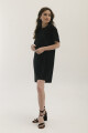VESTIDO ONDAS NEGRO