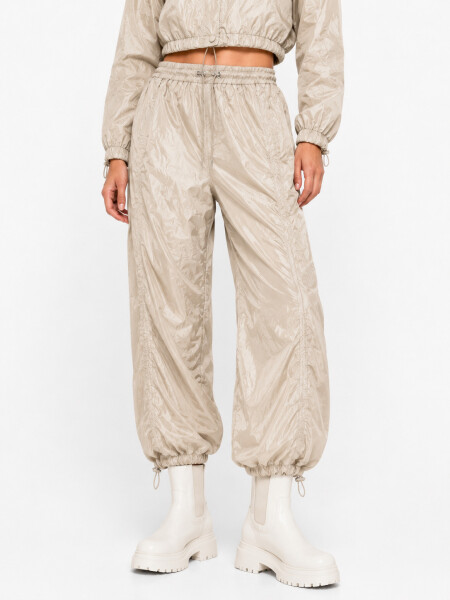 PANTALON DANALI PARACHUTTE CREMA