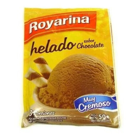 HELADO POLVO ROYARINA 50G CHOCOLATE HELADO POLVO ROYARINA 50G CHOCOLATE