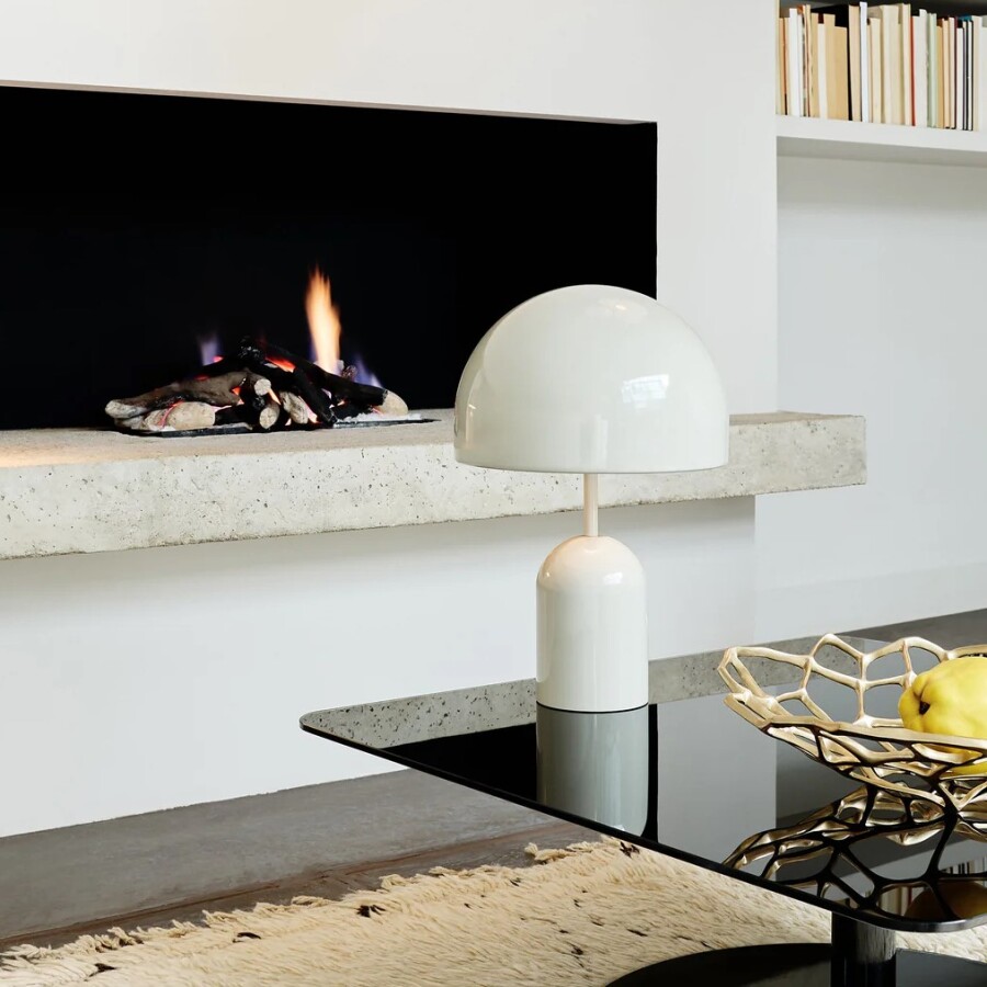 Luminaria de Mesa Bell White