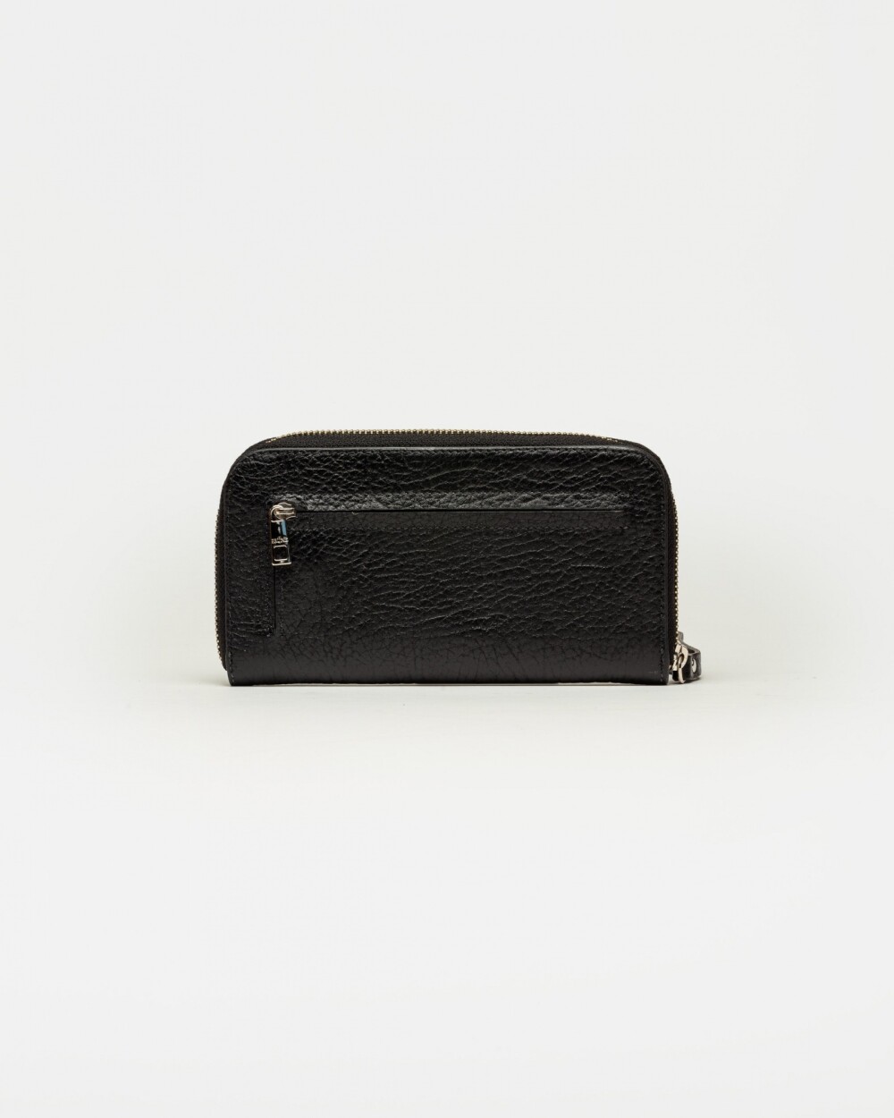 Billetera Denisse en cuero graneado Negro