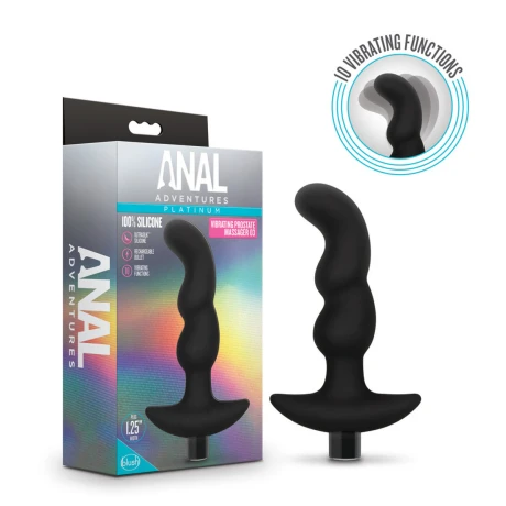 Masajeador de Próstata Vibrador 03 Anal Adventures Platinum Masajeador de Próstata Vibrador 03 Anal Adventures Platinum