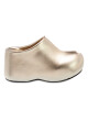 ZUECO CLOGGIN METALLIC Oro