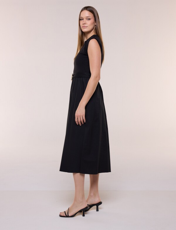 Vestido Hebilla NEGRO
