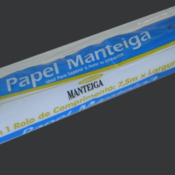 ROLLO PAPEL MANTECA 30 CM X 7.5 MT BLANCO