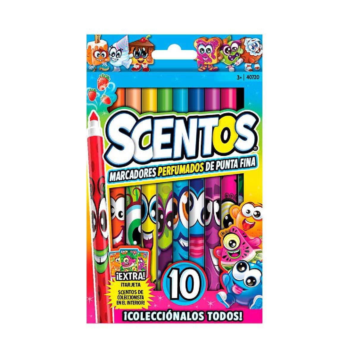 SCENTOS MARCADOR CLASICO X 10 KIT 