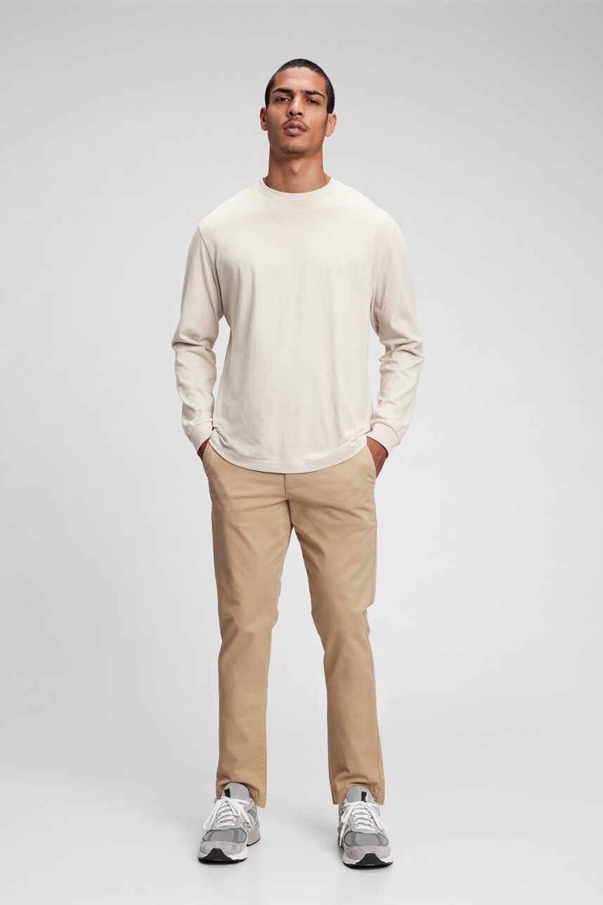 V-ESSENTIAL KHAKI SLIM FIT Iconic Khaki