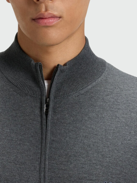 BOSS - Campera de Lana con Logo Arena