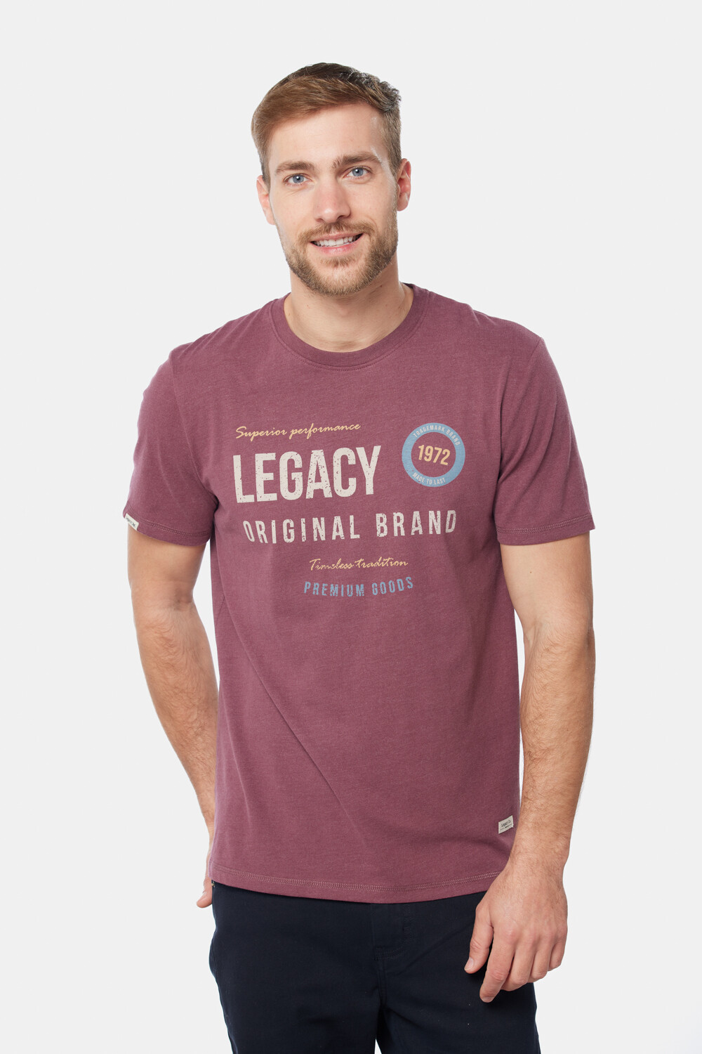 REMERA ESTAMPADA Bordo