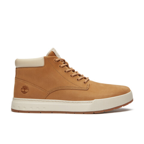 Zapatillas Mid Lace Up Hombre Md Brown Nubuck W Lt Bei