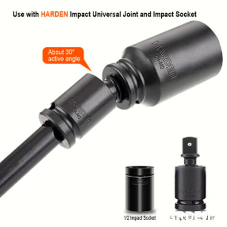 BARRA DE EXTENSIÓN DE IMPACTO DE 125 MM Y 1/2 N/a