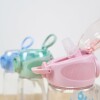 Vaso transparent boquilla BUBA celeste