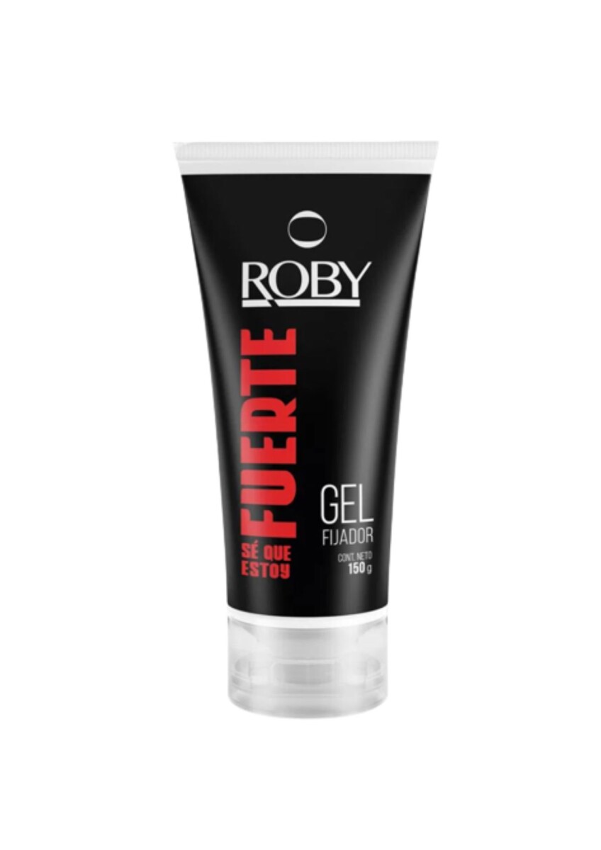 FIJADOR GEL CAPILAR ROBY 150G FUERTE 