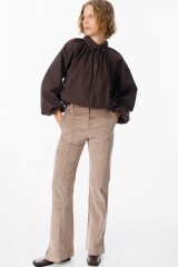 Camisa Cala Chocolate