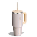 24 oz Travel Tumbler Glimmer Cream