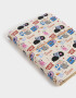 Anotadores Cuadernos y Memos PU Set De Dos Cuadernos Con Cover De Pu Estampada - Combinacion Multicolor