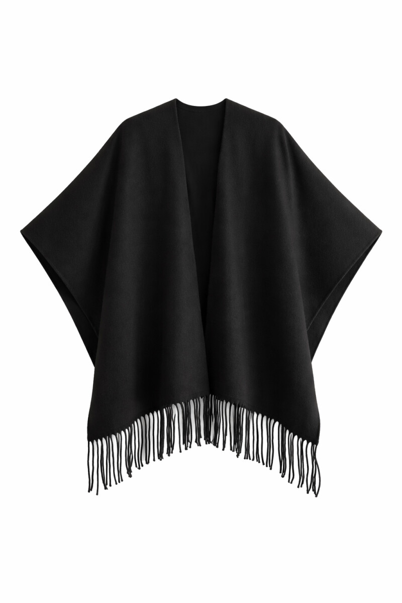 Ruana - Negro 