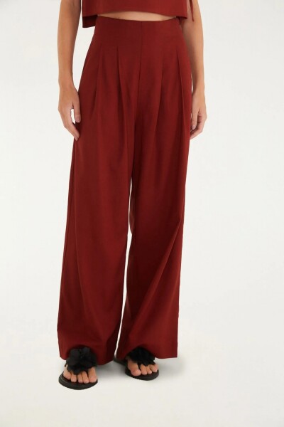 PANTALÓN RELAXED Marron