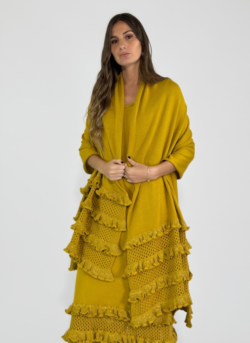 PASHMINA AZAHAR - AMARILLO 