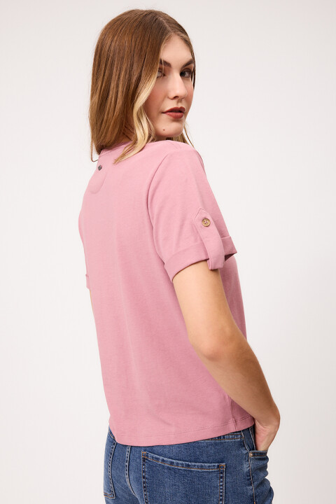 T-SHIRT HALIE POLANCO Rosado