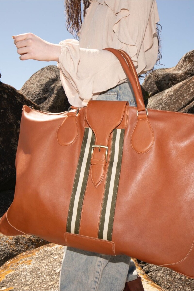 Bolso Cuero XL Ciara Nin - Verde 