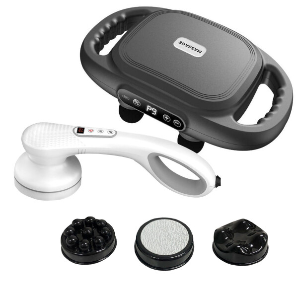 Masajeador Inalámbrico Portátil Ledstar Hm-2189 GRIS