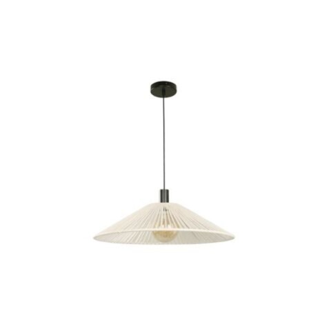 COLGANTE 1L JADE E27 BLANCO DIAMETRO 60CM COLGANTE 1L JADE E27 BLANCO DIAMETRO 60CM