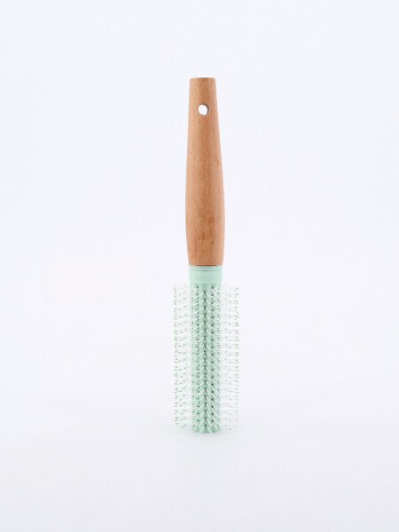 CEPILLO REDONDO WOOD VERDE AQUA