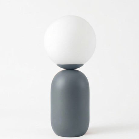 ARTEFACTO DECORATIVO DE MESA DALU Luminaria De Mesa Dalu Gris