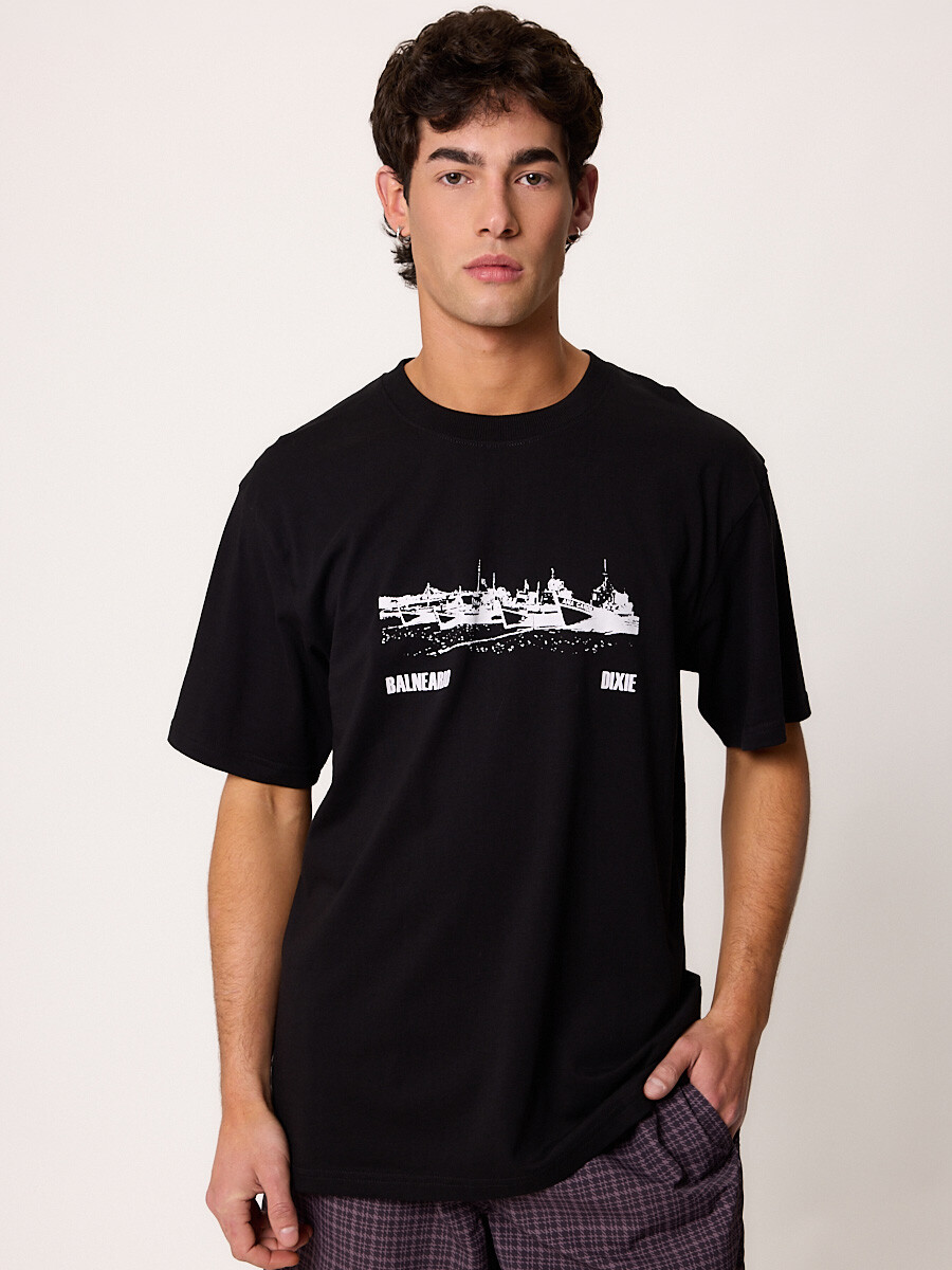 T-SHIRT M/C KEGEN DIXIE Negro