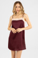 BURGUNDY LACE DRESS VINO