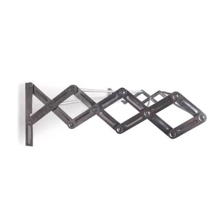 TENDEDERO DE PARED PLEGABLE 1 METRO ALUMINIO ALUMINIO