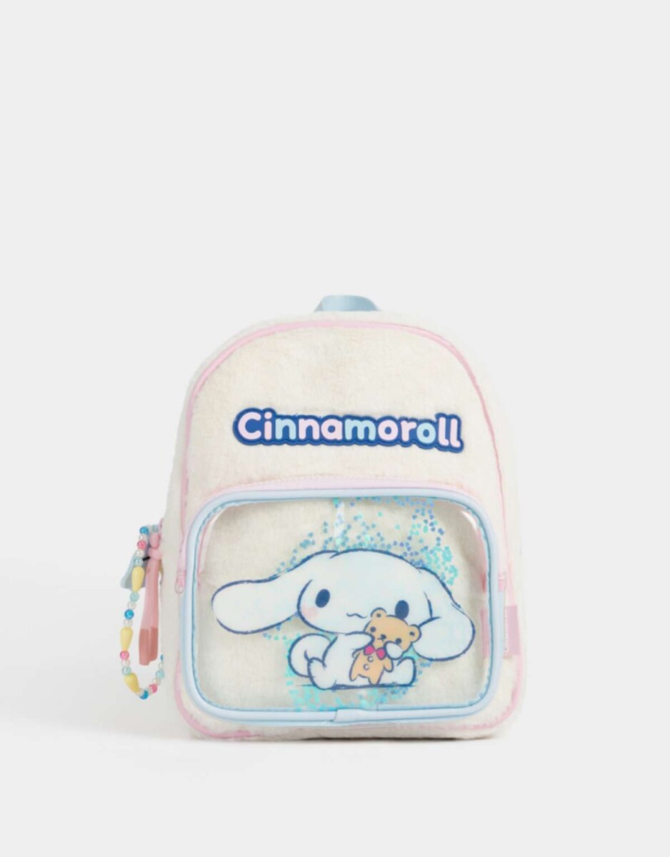 Mochila Fluffy ''cinnamoroll'' - Combinacion Multicolor 
