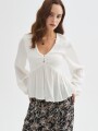Blusa Pelvi Marfil / Off White