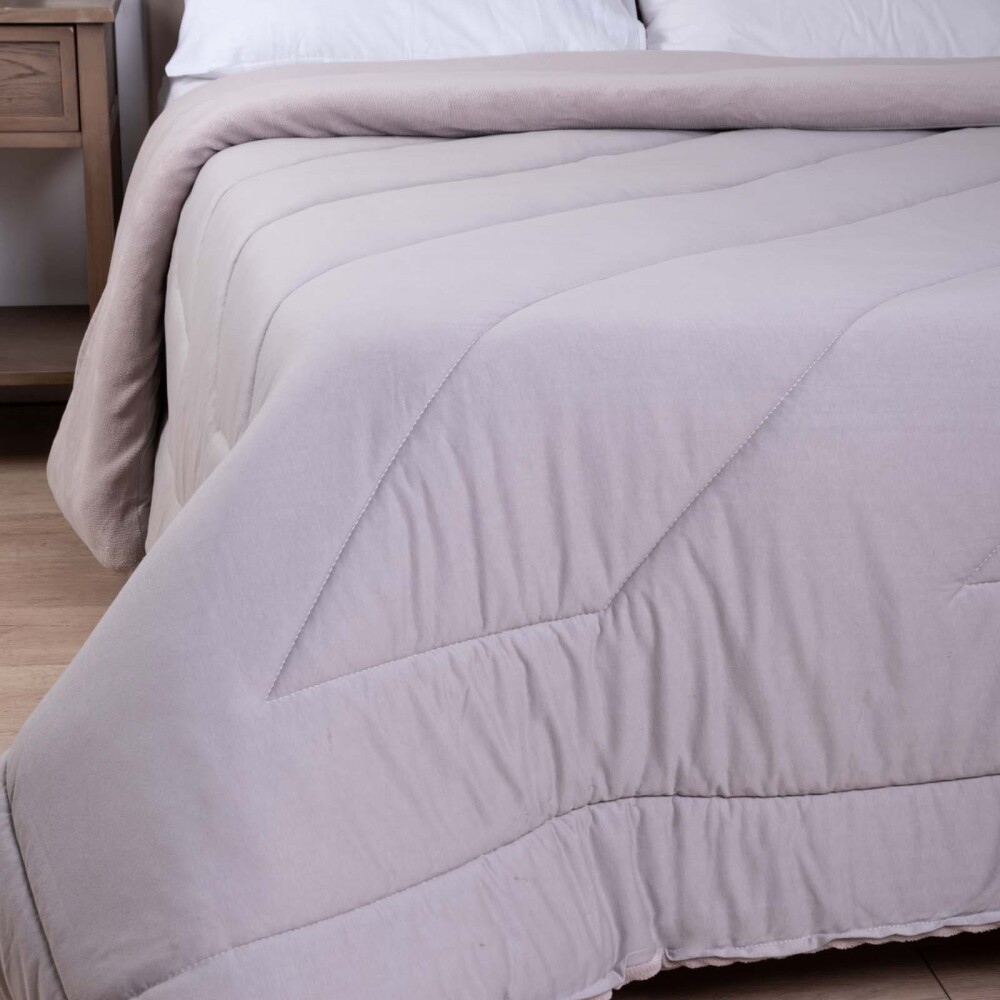 ACOLCHADO 2 PLAZAS ALGODON GRIS BLEND