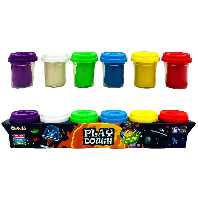 Masa Para Moldear Pack X6 Colores Masa Para Moldear Pack X6 Colores