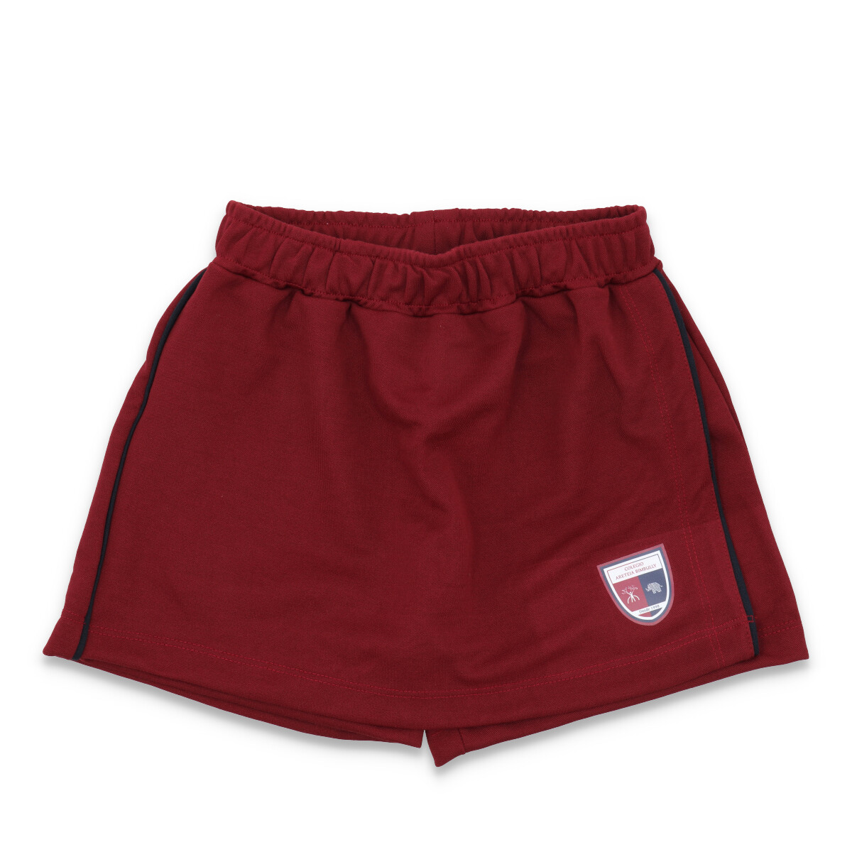 Short Pollera Primaria Areteia Bordeaux
