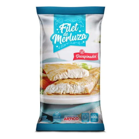 Filet de Merluza Artico 400 Gramos Filet de Merluza Artico 400 Gramos