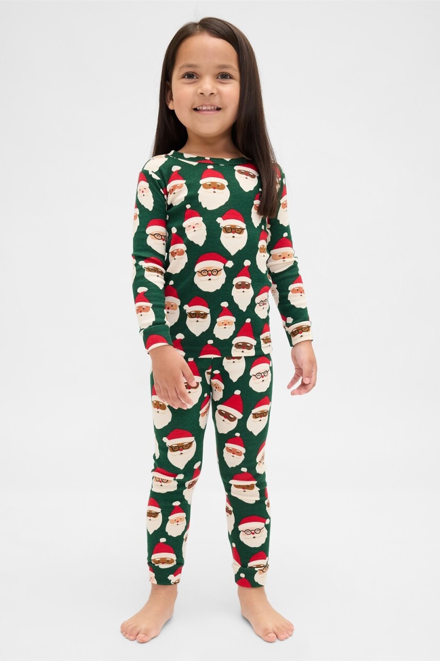 Pijama Toddler Niña Fs Santa Prnt